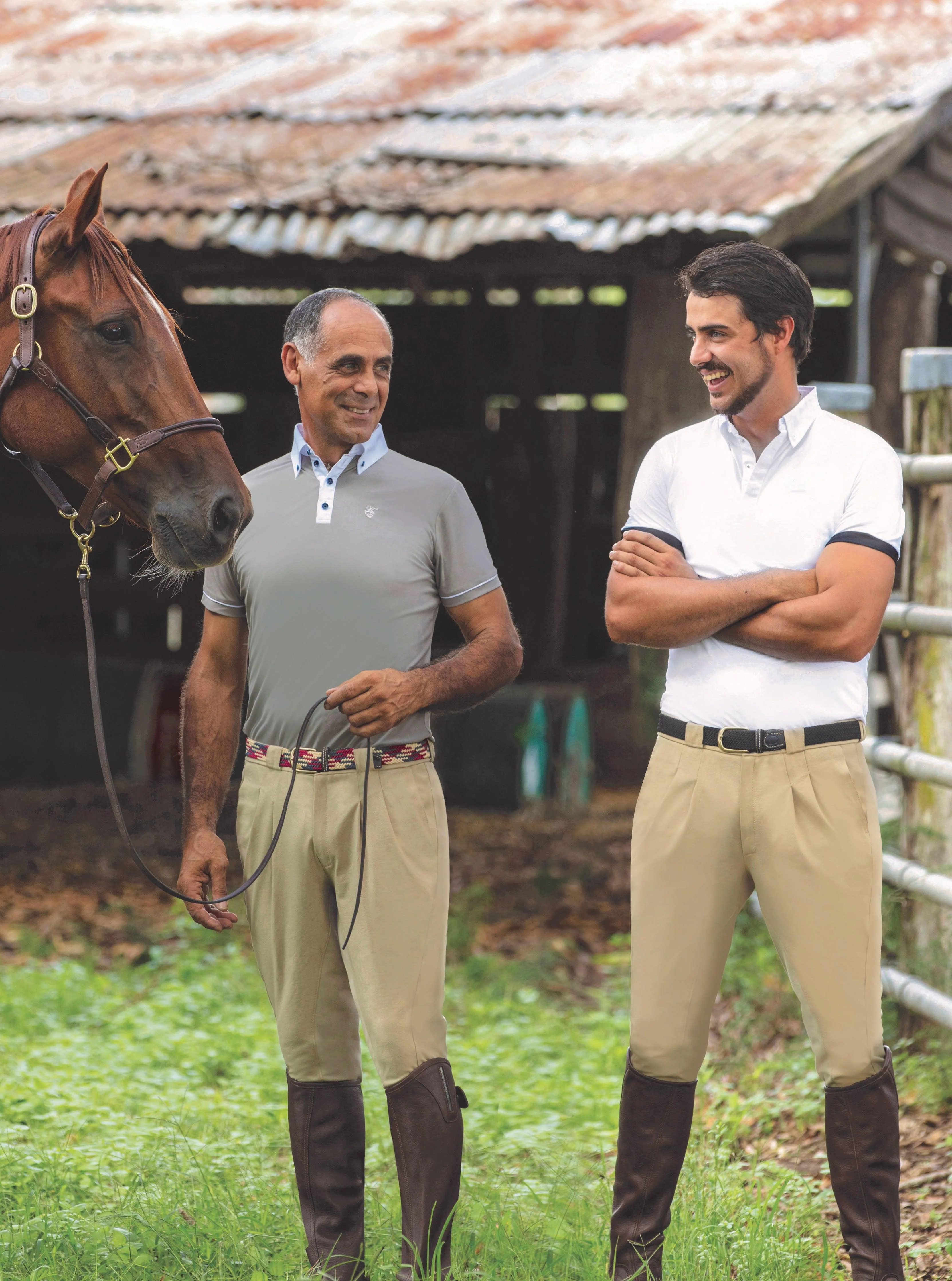 Huntington Sterling Men's Breeches Suede Seat - Image 2