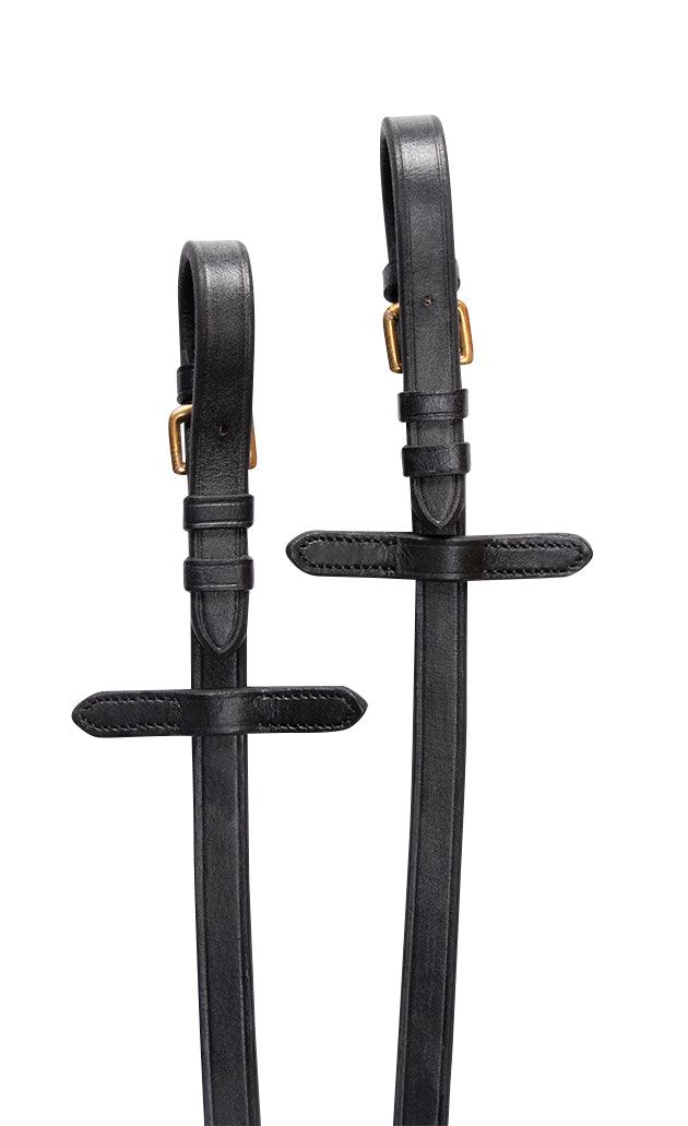 Jeremy & Lord Clinchered Hanoverian Bridle with Reins - Image 3