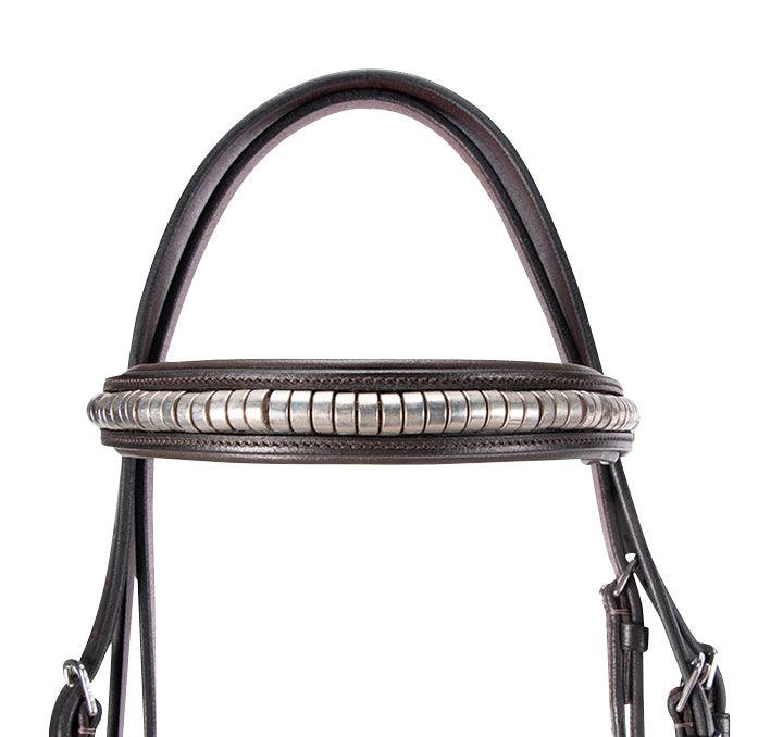 Jeremy & Lord Clinchered Hanoverian Bridle with Reins - Image 6