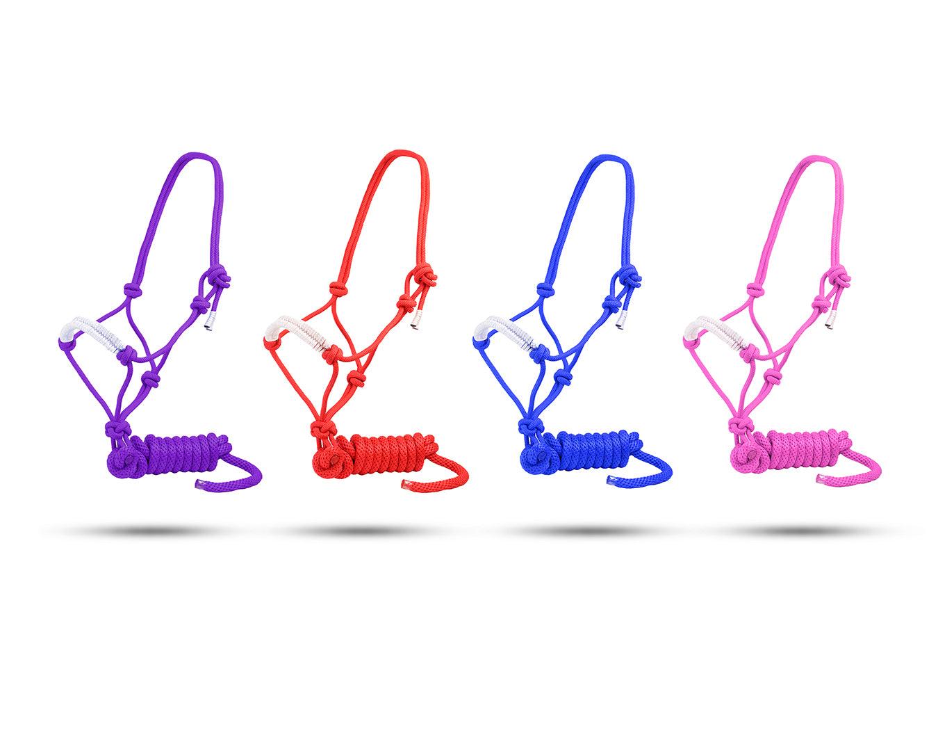 Knotted Rope Halter & Lead