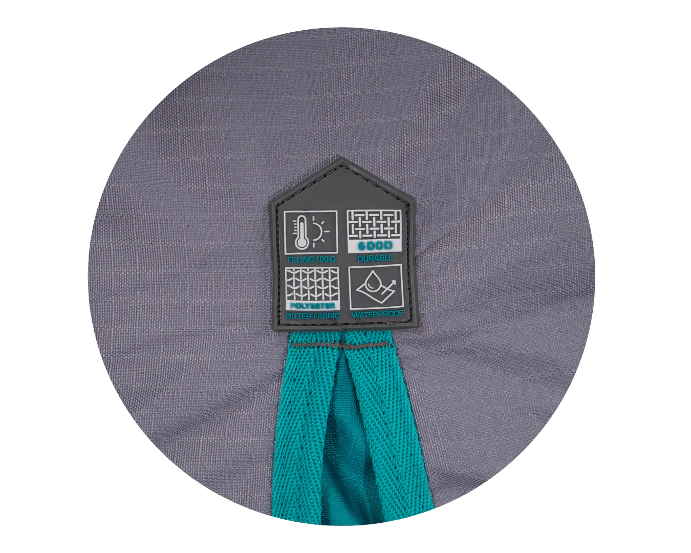Kozy 600D 100G Fill Winter Rug Combo - Grey - Image 11