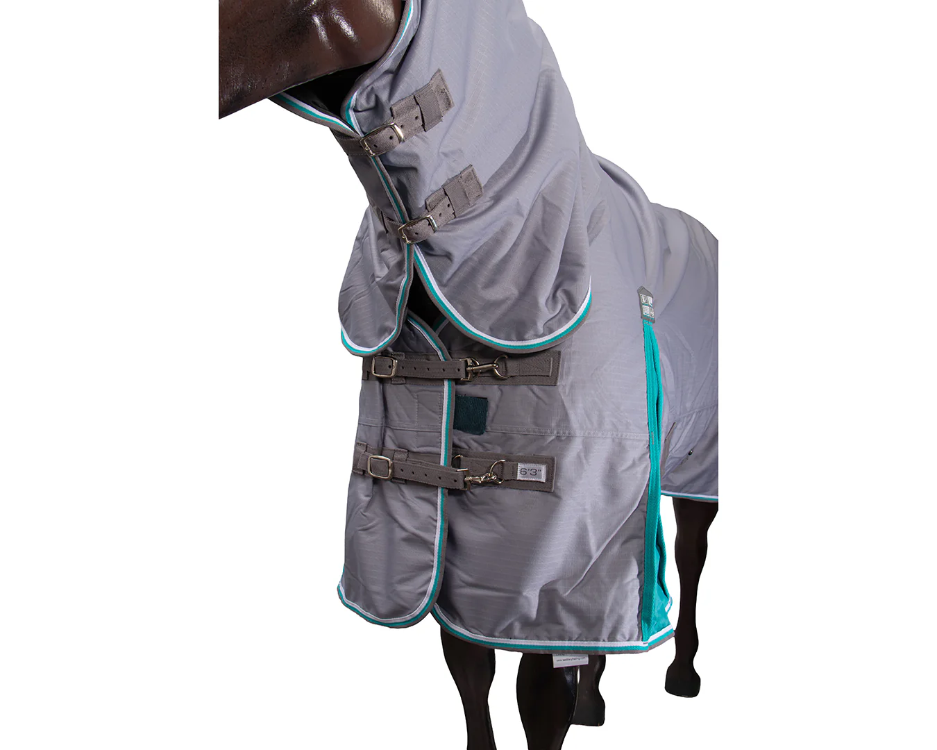Kozy 600D 100G Fill Winter Rug Combo - Grey - Image 6