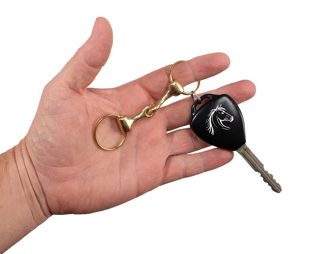 STC Loose Ring Eggbutt Key Ring - Image 2
