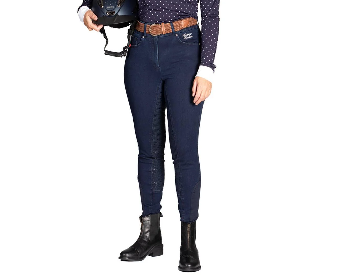 Huntington Matilda Denim Breeches Full Seat
