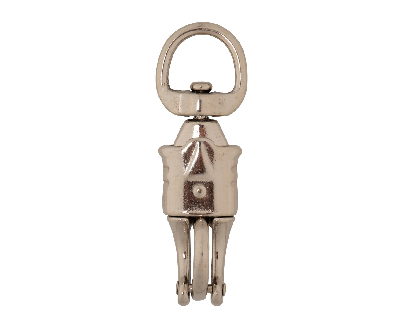 STC Nickel Plated Round Swivel Eye Panic Snaphook - Image 4