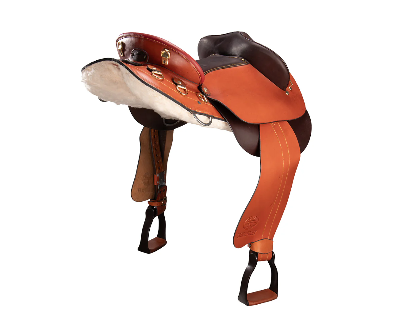 Ord River Bronco Poley Swinging Fender Saddle - Image 3
