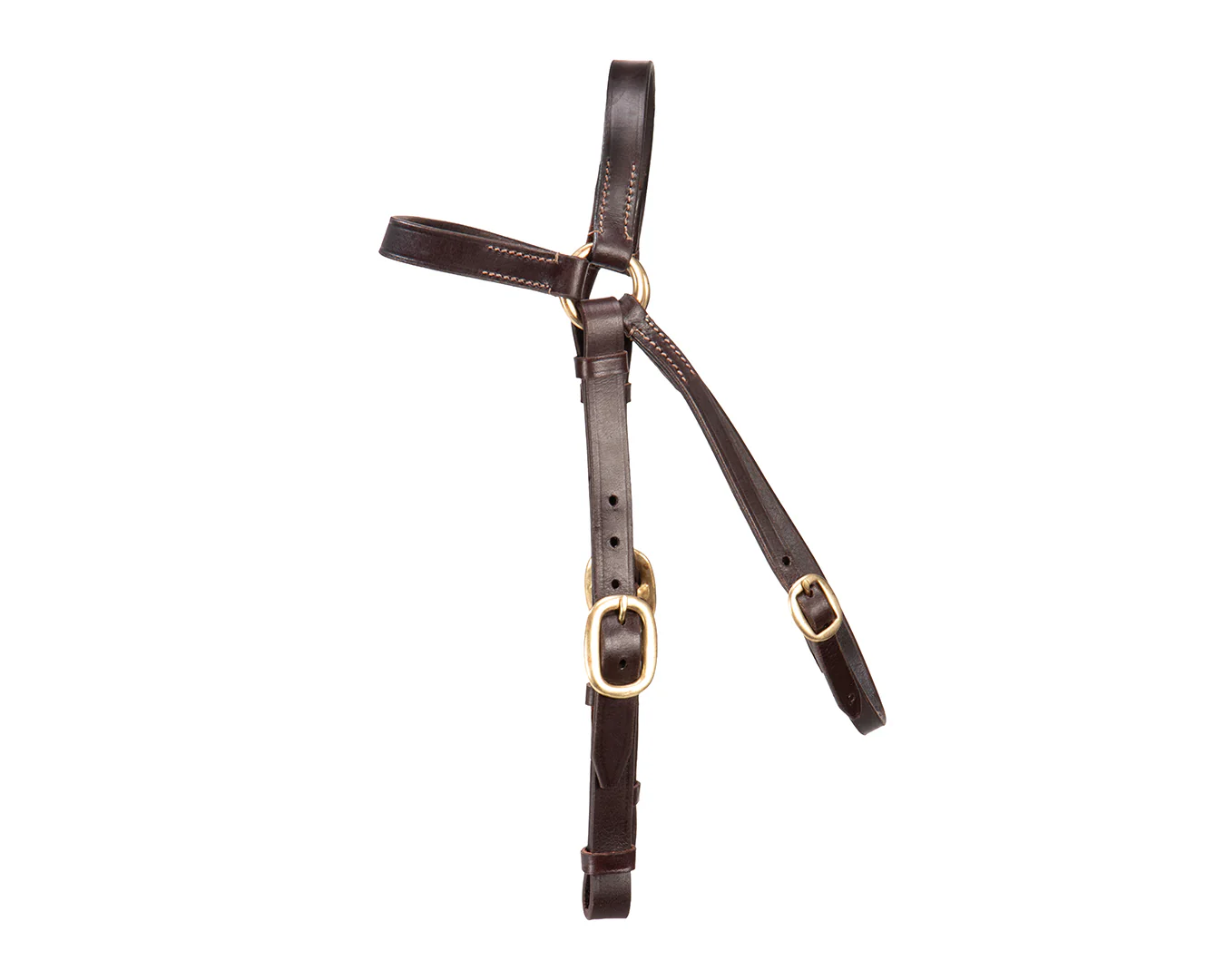 Ord River Oiled Pull-Up Barcoo Bridle - Shetland Size - Image 2
