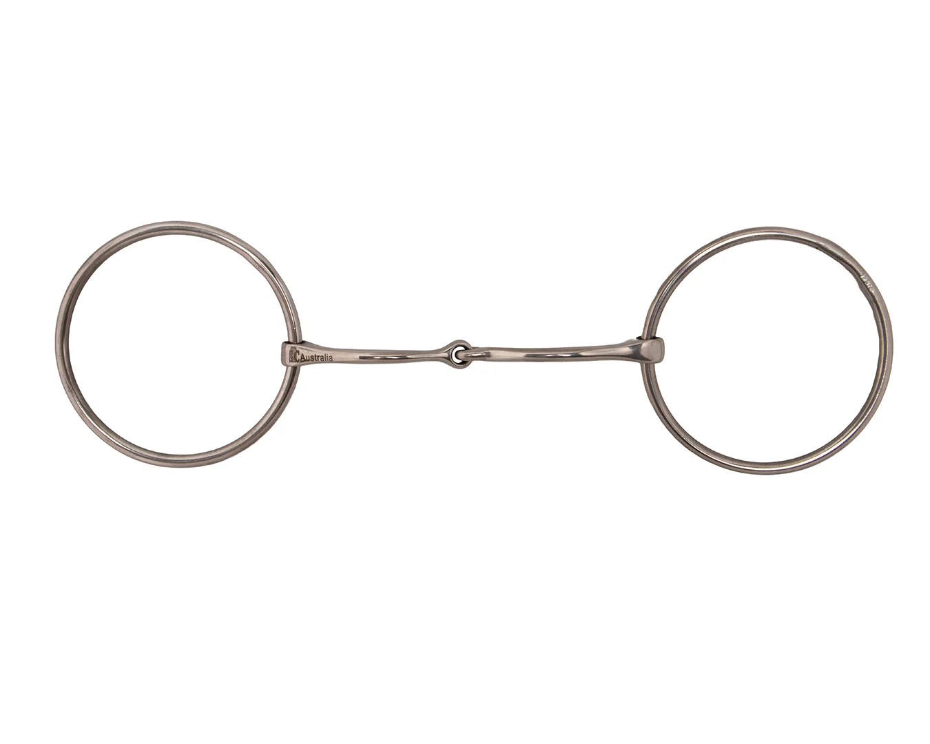 Oz Bitz Superfine Ring Snaffle w/SS Mouth
