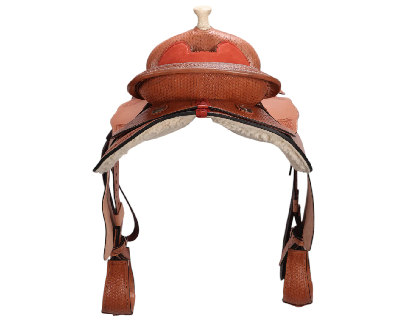 Santa Fe Western Saddle 15" - Image 5