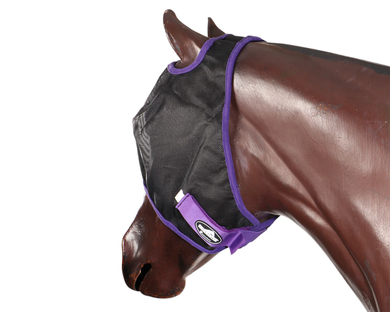 Showmaster Black Mesh Fly Mask - Image 2