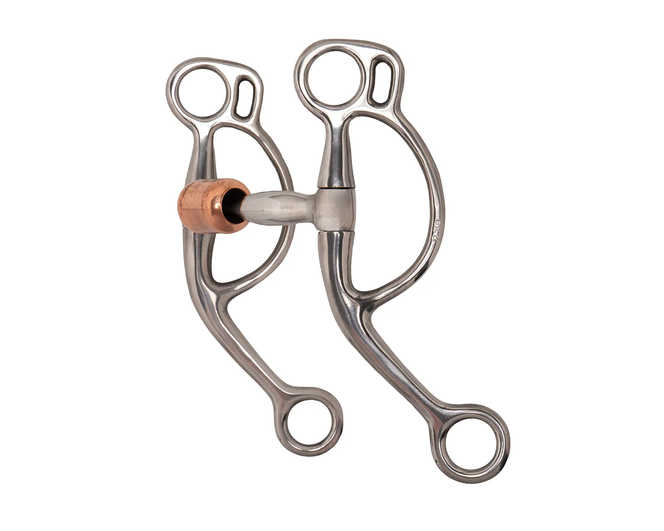 STC Snaffle Pelham Bit with Roller Mouth - Image 3