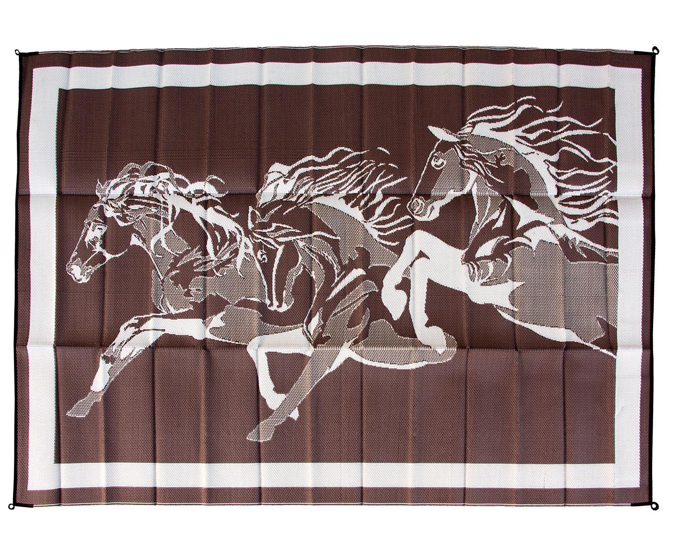 STC Outdoor Floor Mat with Reverisble Horse Design - Image 2