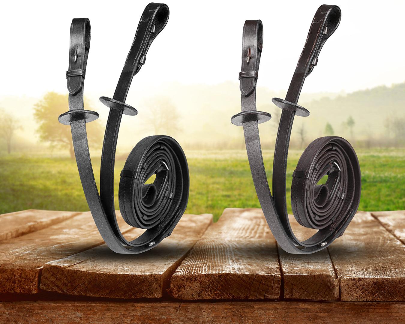Sterling Nappa Grip Reins - Image 6