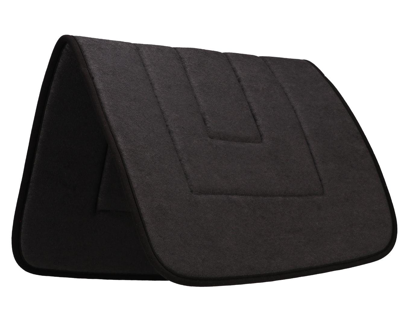 STC Terry Towel Saddle Pad - Black Binding