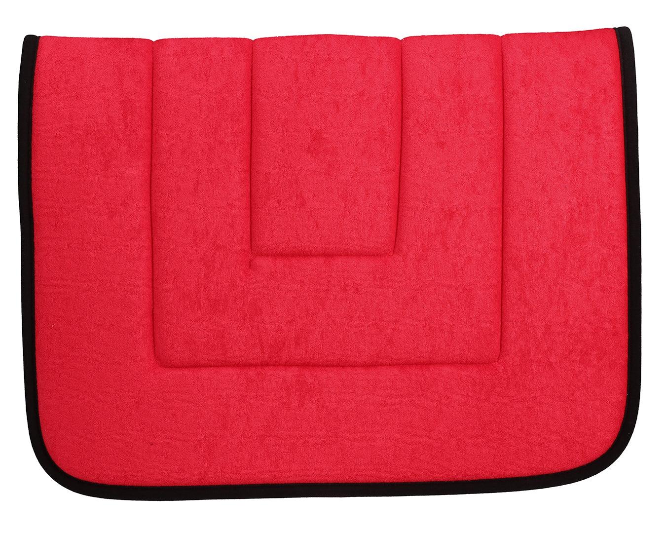 STC Terry Towel Saddle Pad - Black Binding - Image 8