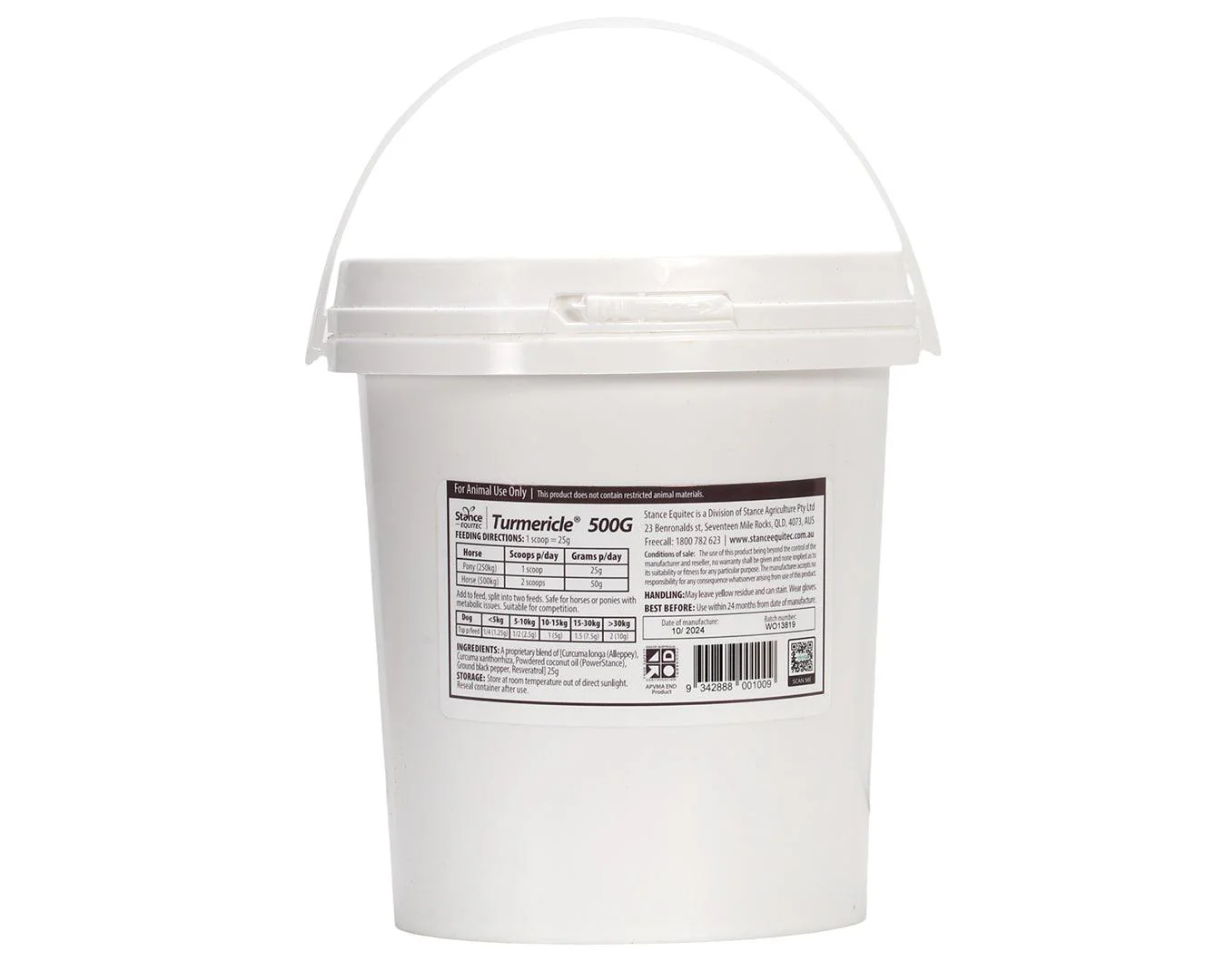 Stance Equitec Tumericle Powdered Supplement - Image 2