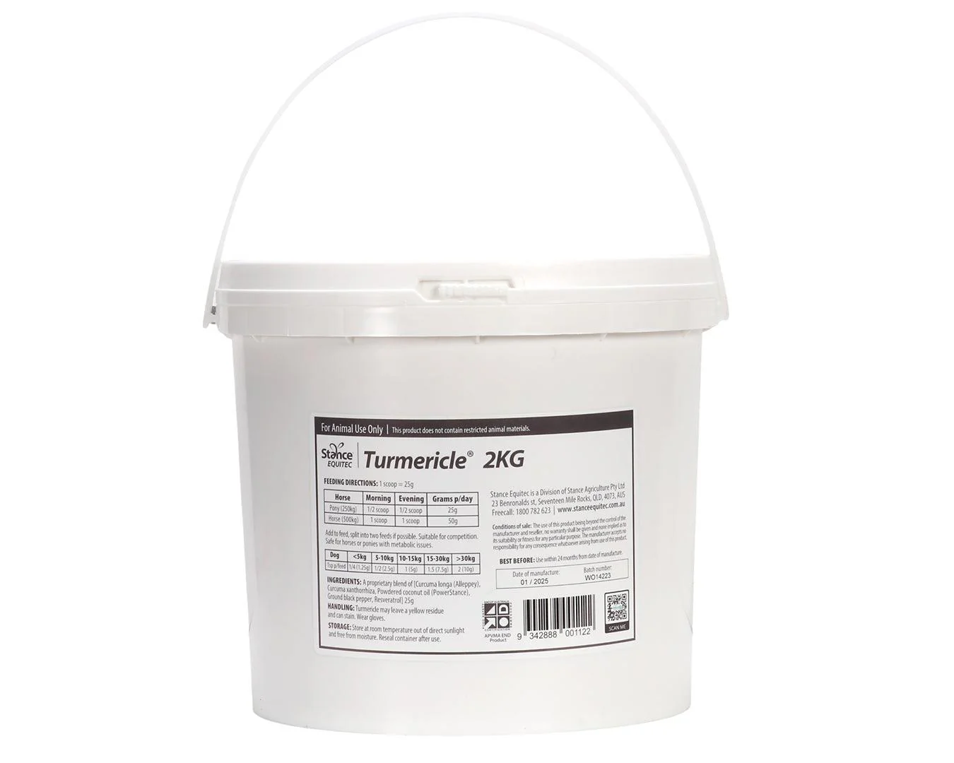 Stance Equitec Tumericle Powdered Supplement - Image 4