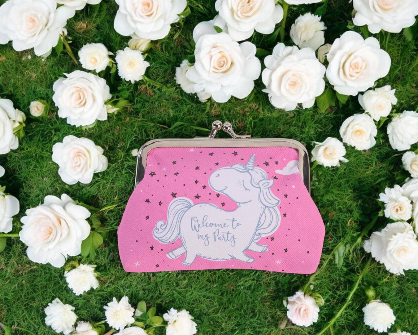 Unicorn Purse Pink - Image 3
