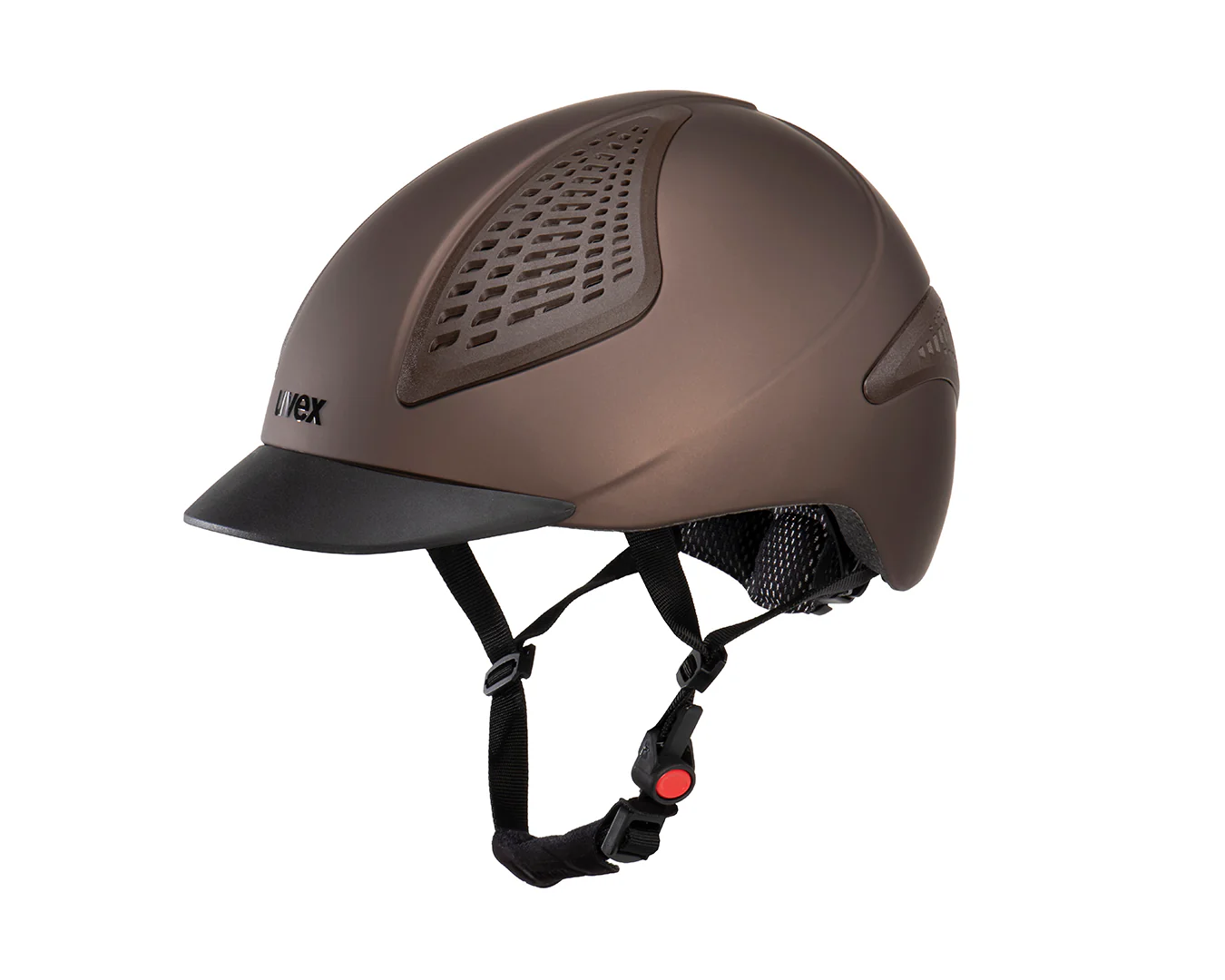 Uvex Exxential III Matt Riding Helmet - Mocca