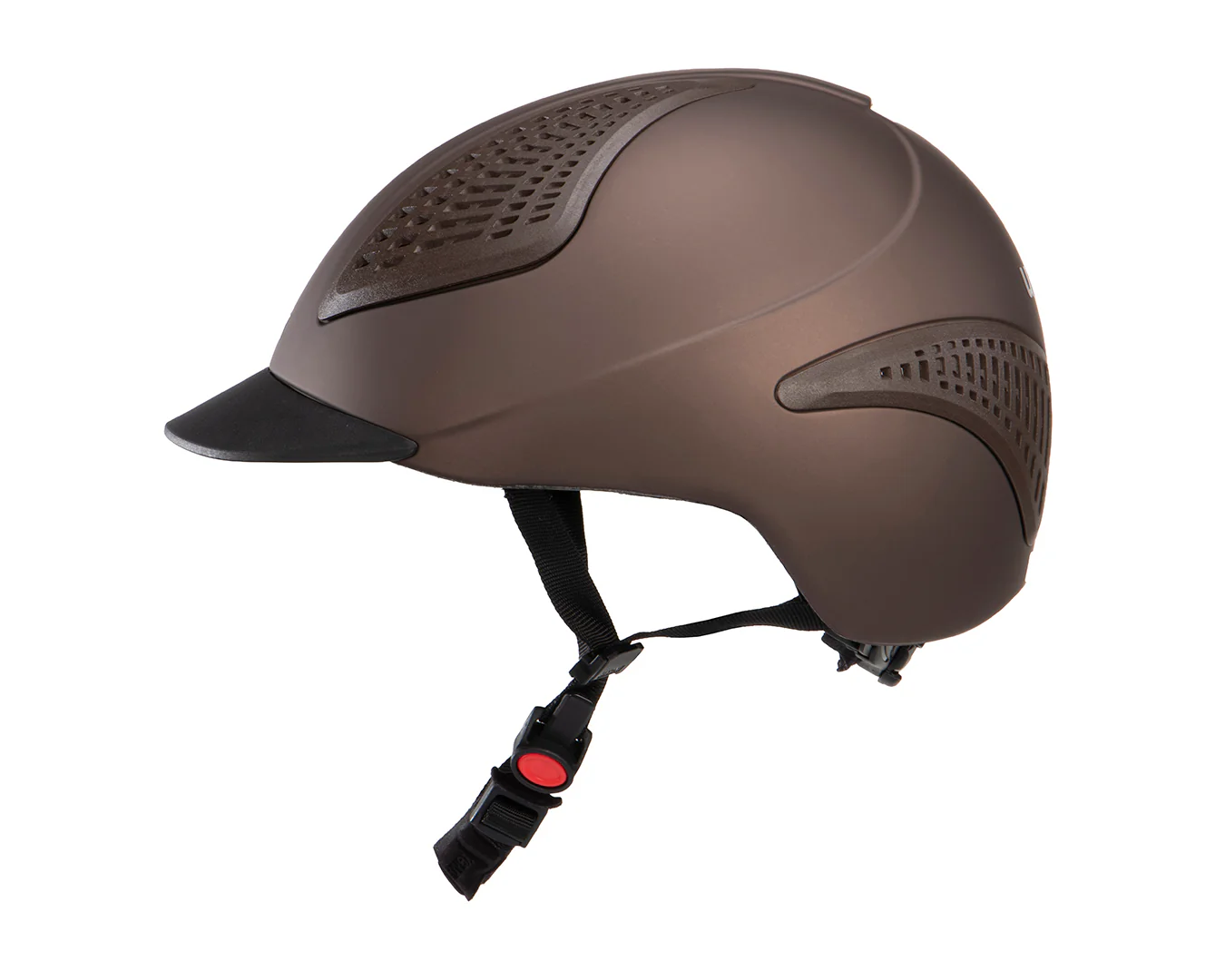 Uvex Exxential III Matt Riding Helmet - Mocca - Image 6