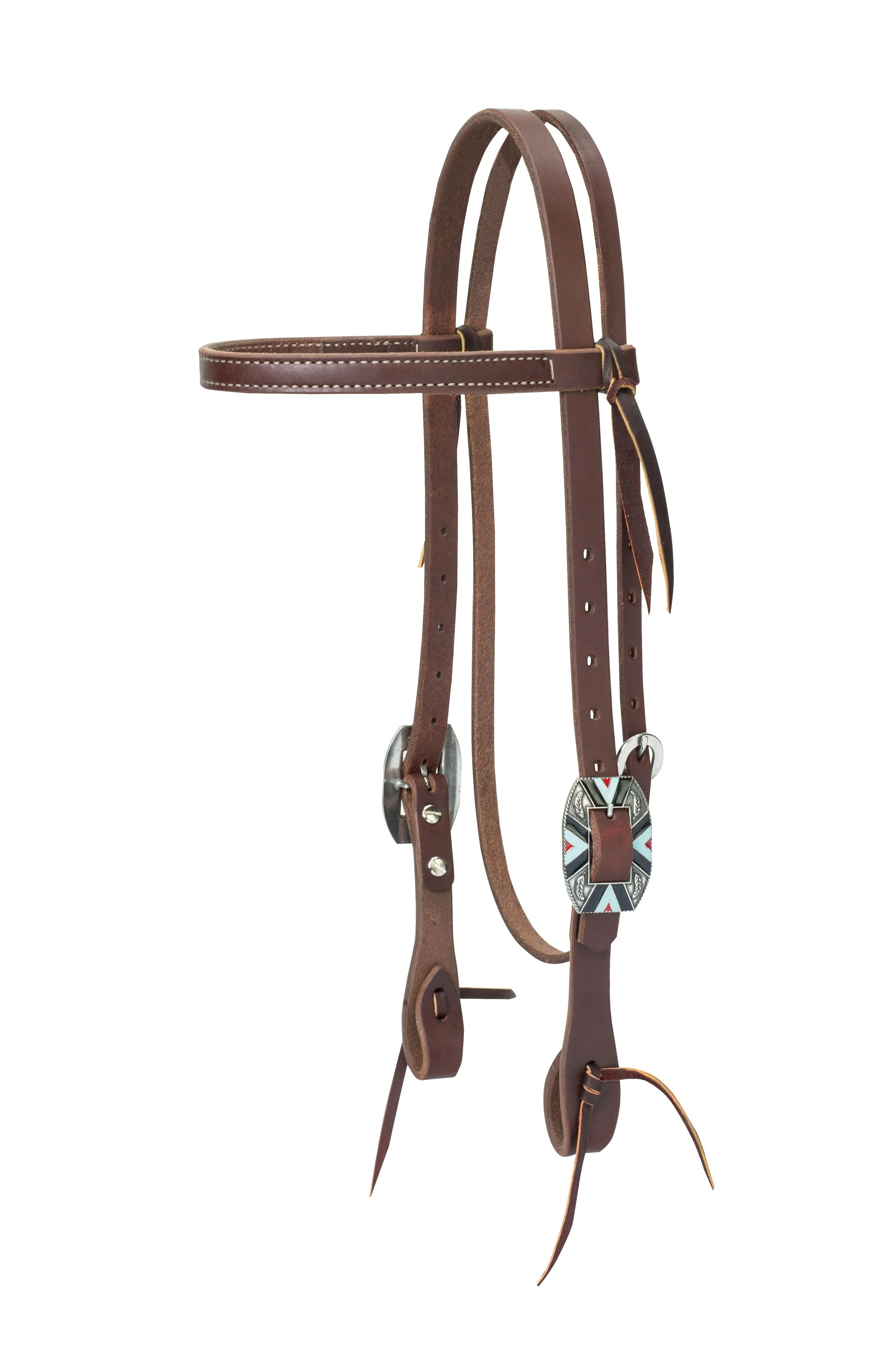 Weaver Southwest Rope Edge Hardware Headstall