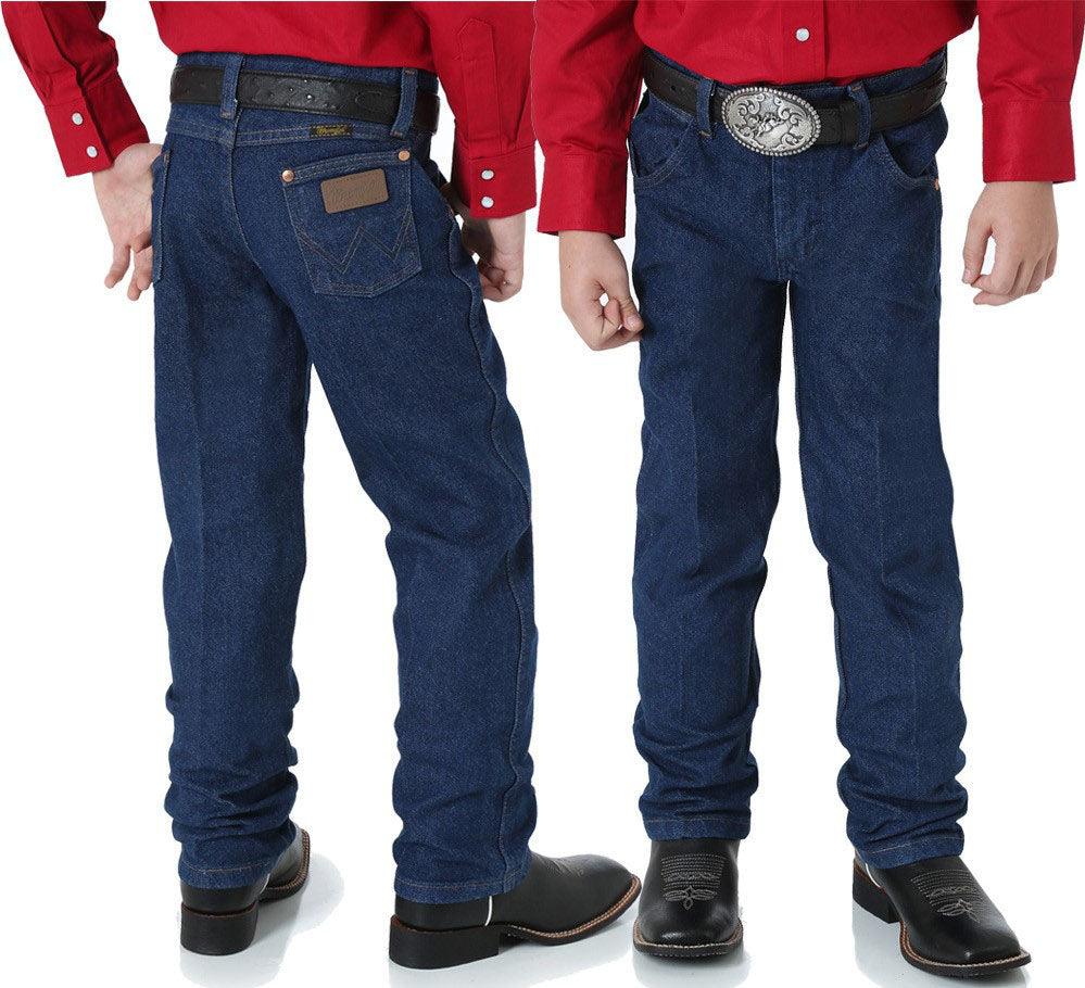 Wrangler Pro Rodeo Boys Original Slim Indigo Jeans - Image 3